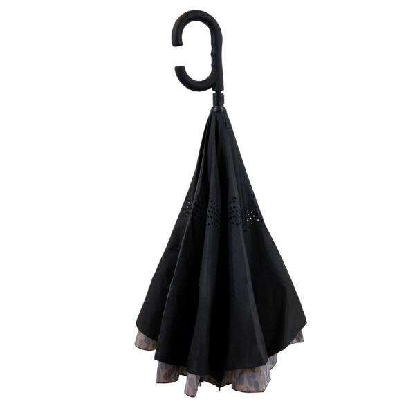 The Leopard ViceVersa Inverted Umbrella
