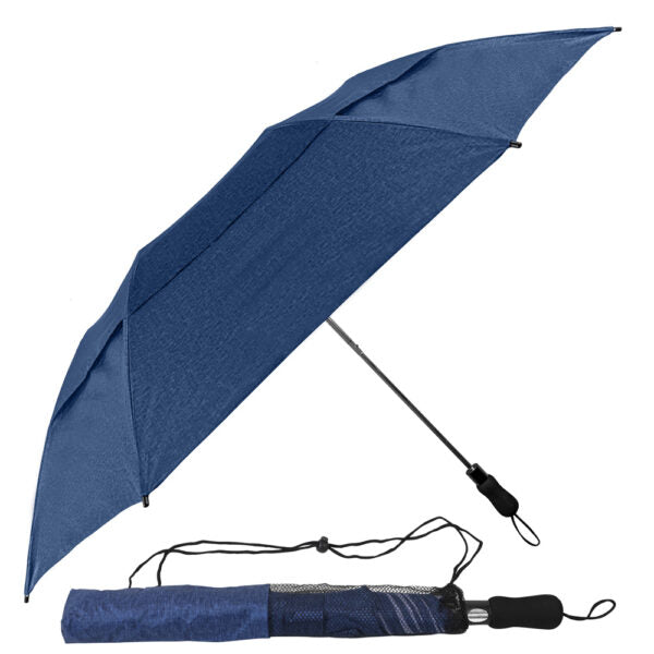 The Vented Heather Little Giant Folding Golf Umbrella