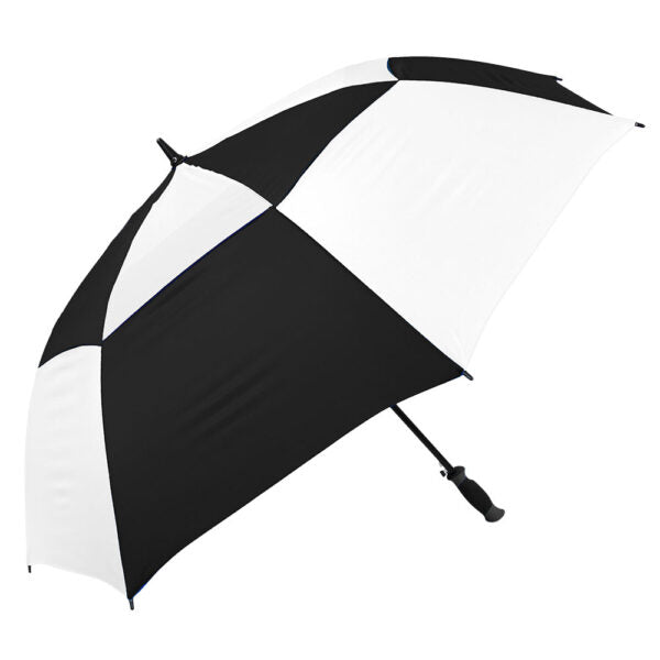 The Vented Checkerboard Golf Umbrella