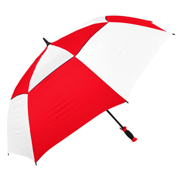The Vented Checkerboard Golf Umbrella
