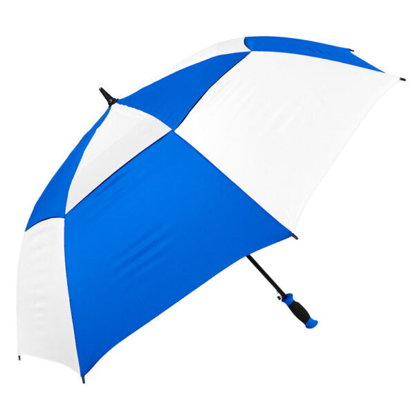 The Vented Checkerboard Golf Umbrella
