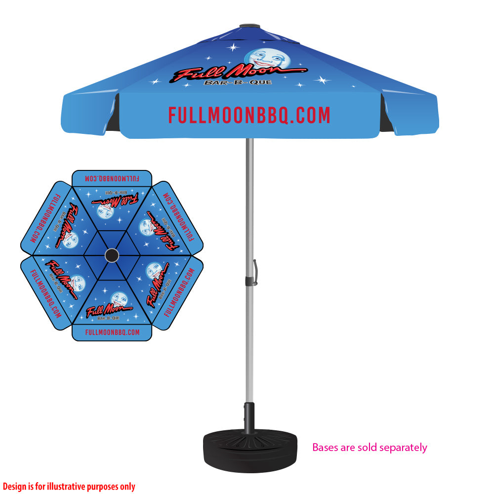 The Vented Bistro Digital Patio Umbrella