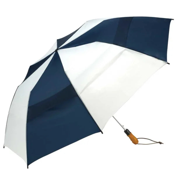 Shed Rain Windjammer 58″ Wood Handle Auto-Open Umbrella