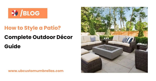 How to Style a Patio: Complete Outdoor Décor Guide
