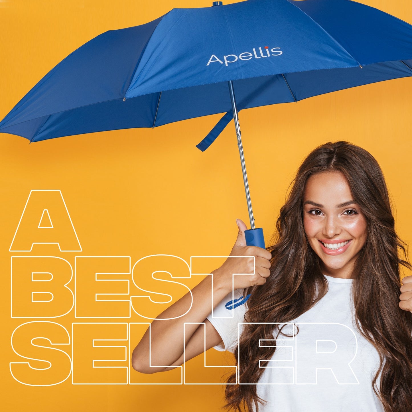 PongeePro Promotional Revolution Folding Umbrella