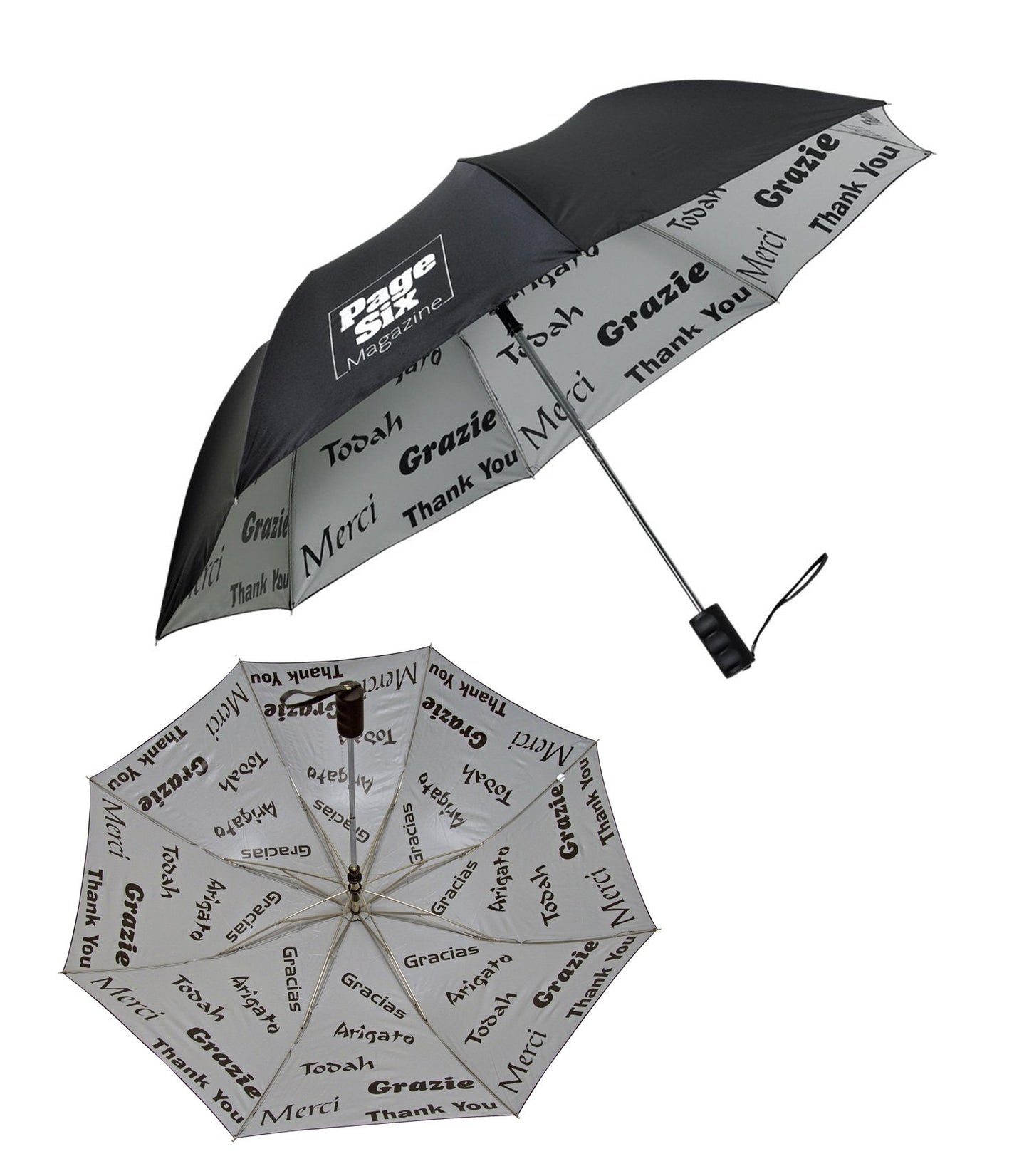 GripPro Branded Rubber Handle Umbrella