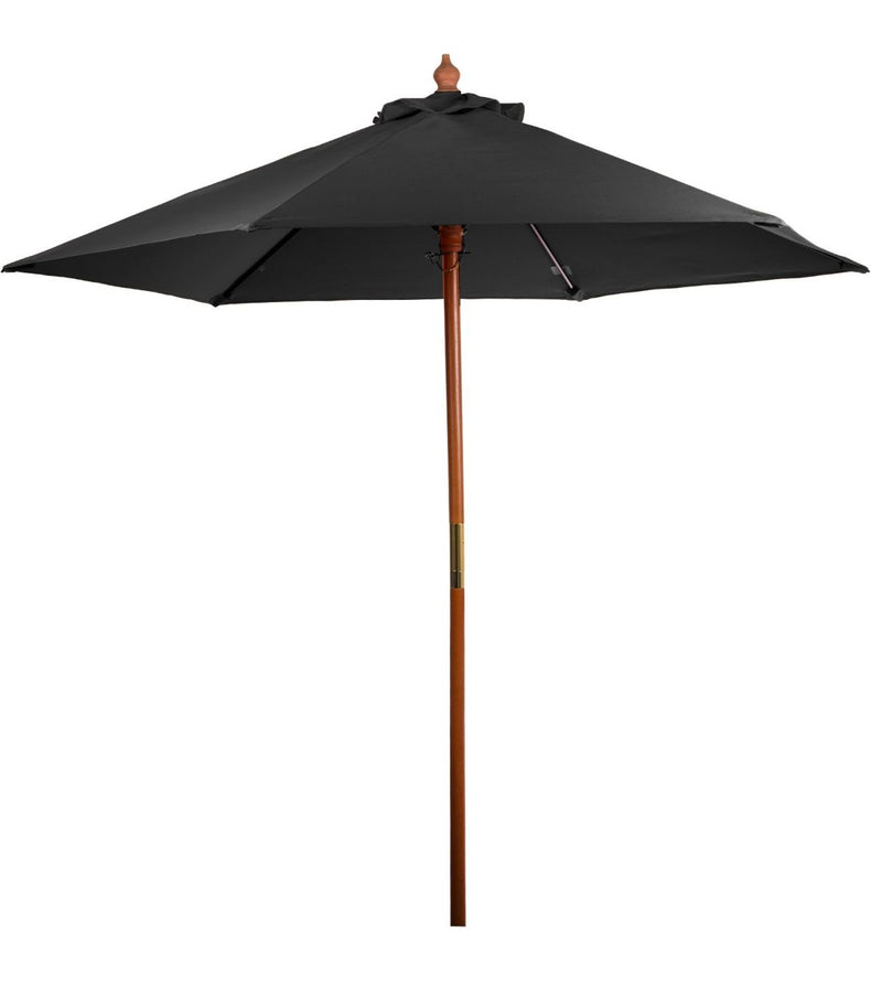 7′ FSC Wood Market Umbrella