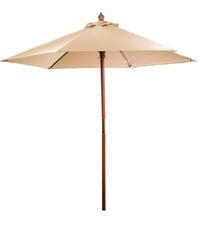 WoodMarket Customized Wooden Patio Umbrella