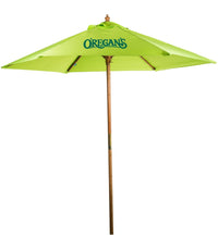 WoodMarket Customized Wooden Patio Umbrella