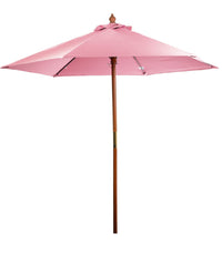 WoodMarket Customized Wooden Patio Umbrella