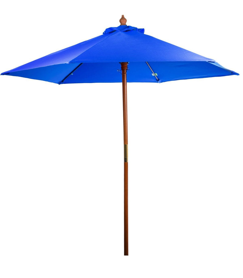 7′ FSC Wood Market Umbrella