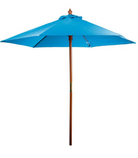 WoodMarket Customized Wooden Patio Umbrella