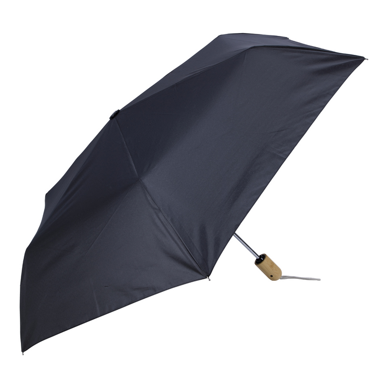 Shed Rain™ 42" RPET Bamboo-Handled Auto-Open/Close Compact Umbrella