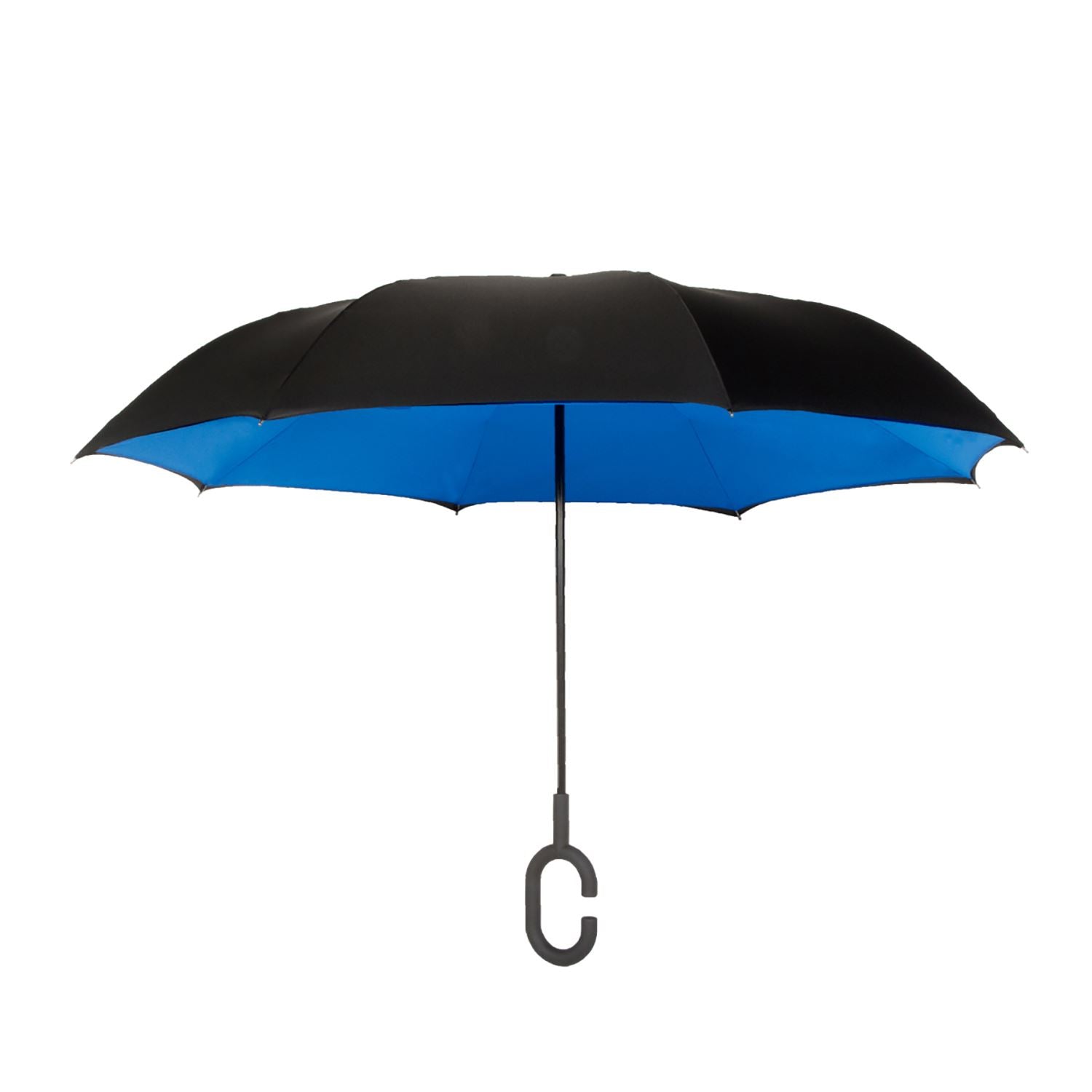 Shed Rain™ UnbelievaBrella® 48" Reverse-Close Manual Stick Umbrella (Solids)