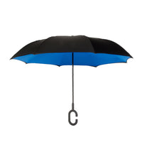 Shed Rain™ UnbelievaBrella® 48" Reverse-Close Manual Stick Umbrella (Solids)