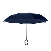 Shed Rain™ UnbelievaBrella® 48" Reverse-Close Manual Stick Umbrella (Solids)