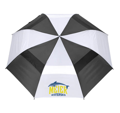 Shed Rain™ Windjammer® 58" Vented Wooden-Handled Auto-Open Jumbo Compact Umbrella