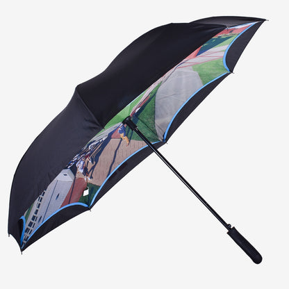 Rebel Printed Custom Inverted Umbrella