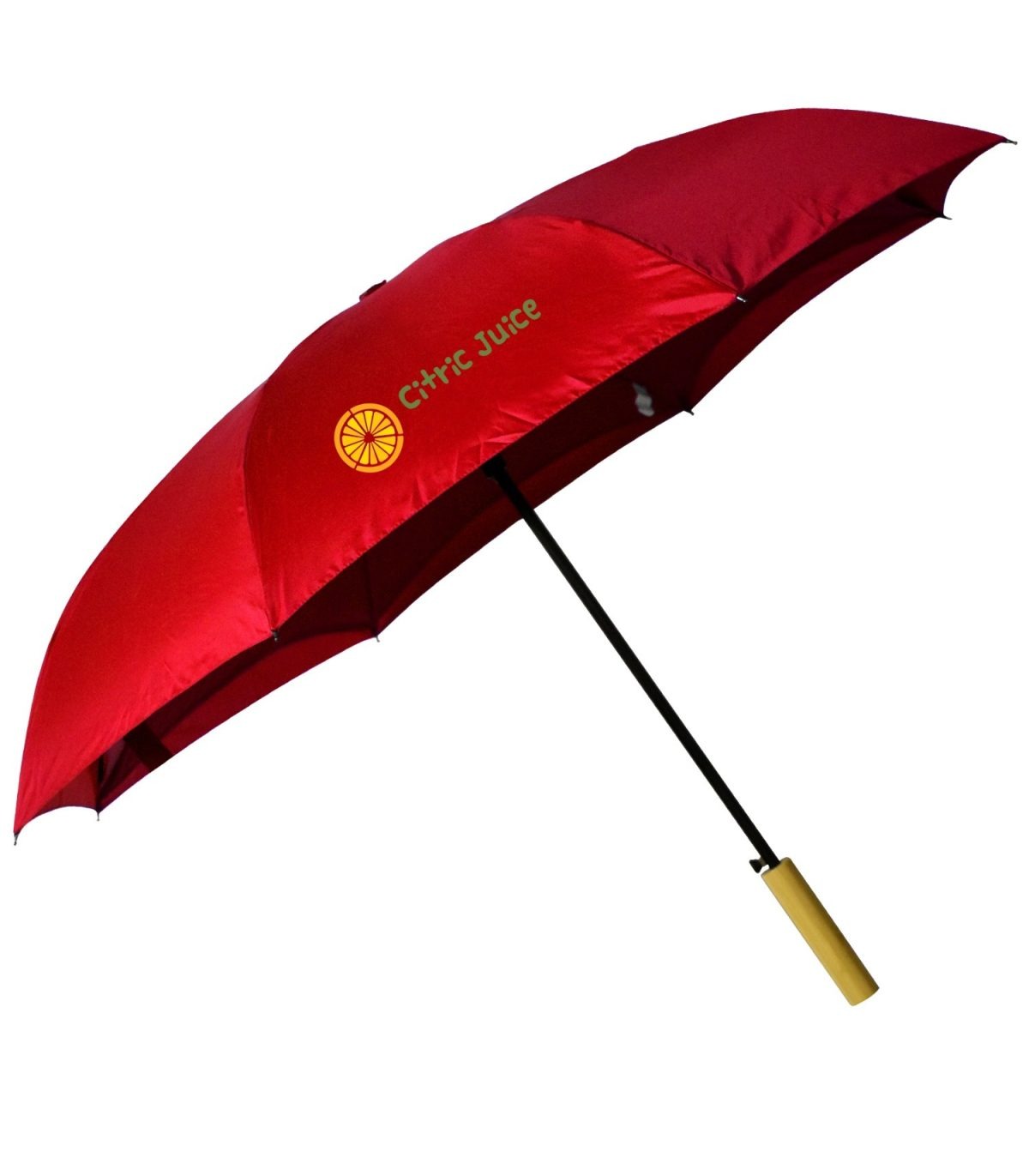 EcoChic Stylish Customized Bamboo Handle Umbrella
