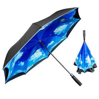 The Blue Sky & Clouds Inverted Umbrella