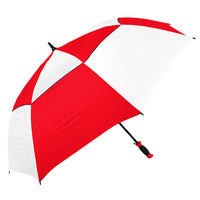 The Vented Checkerboard Golf Umbrella